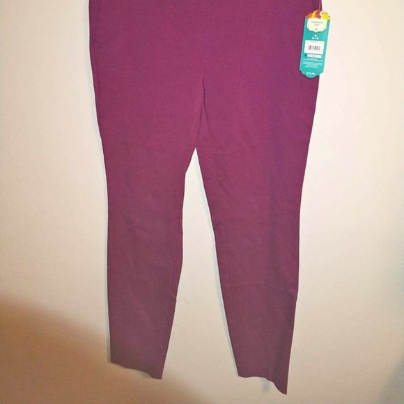 The Pioneer Woman womens millennium pant purple M 8/10 W-285 - Picture 3 of 3